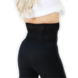 Petite Black Zipper LITE Concealed Carry Corset Holster-2